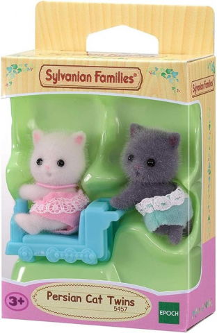 Jucarii animale - Epoch -Figurine Sylvanian Families-Gemenii Pisicute Persane