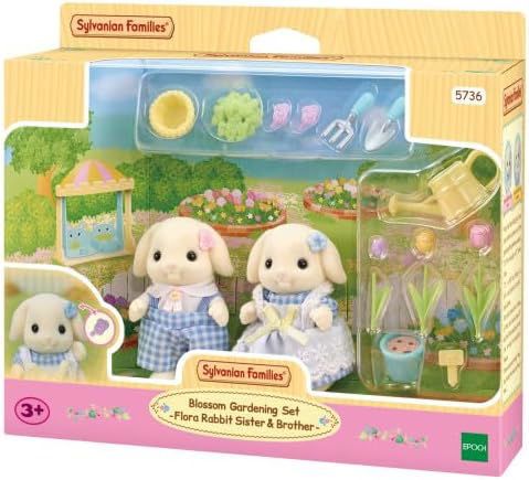 Játékok 3-5 éveseknek - Figurine Sylvanian Families-Iepurasii Gradinari