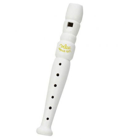 Zenei eszközök gyerekeknek - Vilac-Fluier-alb-din-lemn-Instrument-muzical-copii