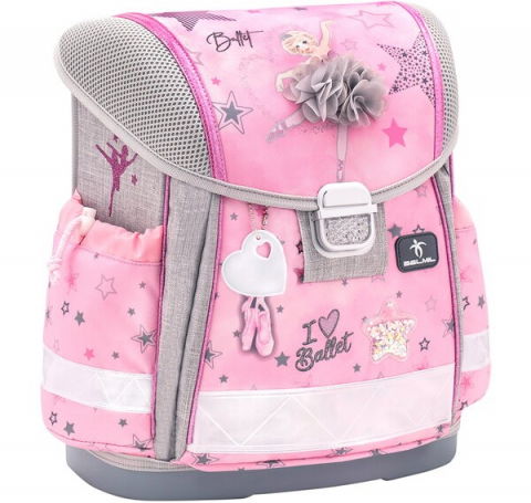 Lány hátizsákok - Belmil Ghiozdan Ergonomic Ballet Light Pink