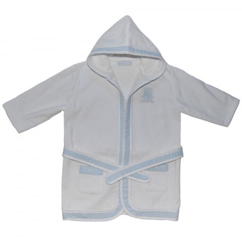 Játékok 3-5 éveseknek - Halat de baie Alb/Bleu din bumbac (9312), 12 luni