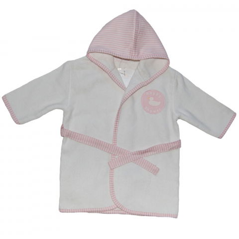 Játékok 3-5 éveseknek - Halat de baie Alb/Roz din bumbac (19612), 6 luni, Mayoral