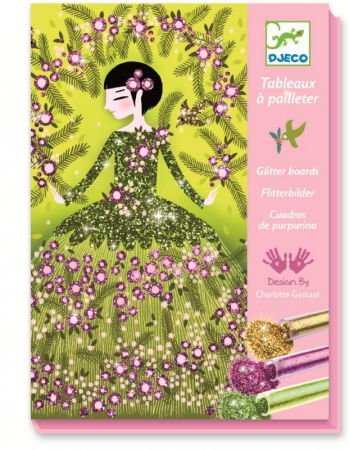 Lucru manual copii - Djeco-Joc-creativ-cu-sclipici-Zane