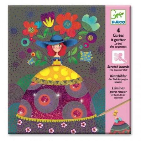 Black Friday játékok - Djeco-Joc-creativ-de-razuit-Fete-frumoase