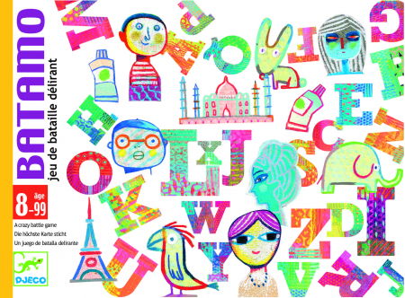 Oktató játékok és játékok - Djeco-Joc-de-carti-Batamo