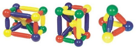 Ajándékok 4 éves gyerekeknek - Miniland-Joc de constructie magnetic Miniland