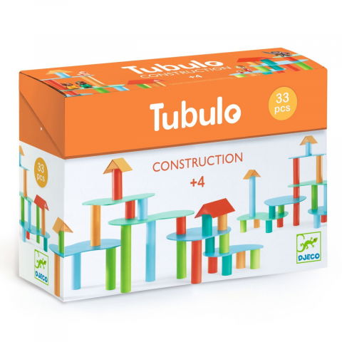 Ajándékok 5 éves gyerekeknek - Tubulo építő játék, Djeco