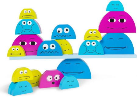 Ajándékok 7 éves gyerekeknek - BS Toys Joc de echilibru Prietenii mei Buitenspeel