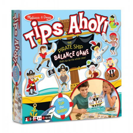 Ajándékok 7 éves gyerekeknek - Melissa & Doug Joc de echilibru Tips Ahoy!