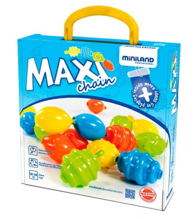 Cadouri botez - Miniland-Joc-de-imbinat-Maxichain-Miniland