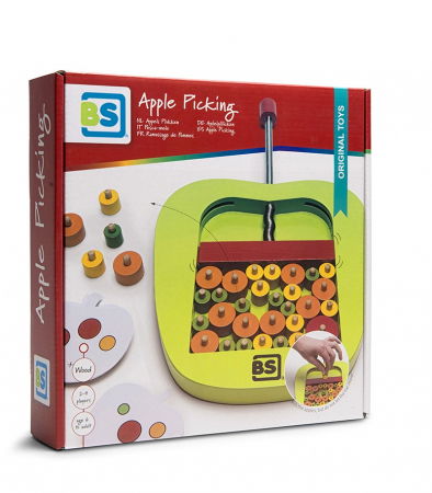 Ajándékok 7 éves gyerekeknek - BS Toys Joc de indemanare Apple Picking