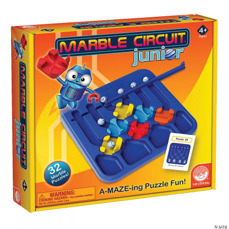 Ajándékok 4 éves gyerekeknek - MindWare-Joc de logica Marble Circuit Junior