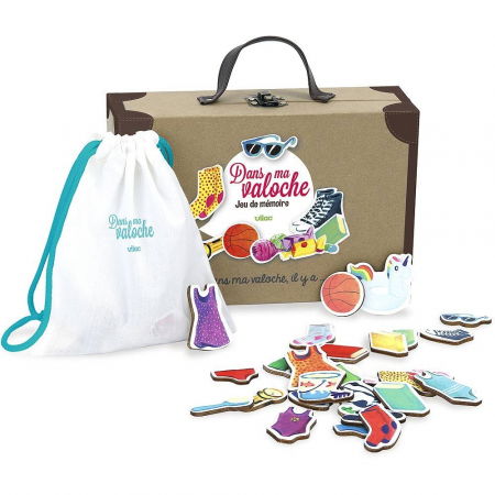 Társasjátékok - Vilac-Joc-de-memorie-Memo-Valiza