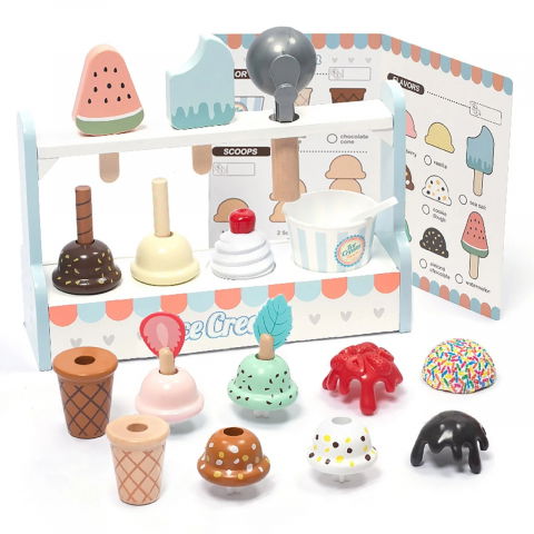 Cadou copii 3 ani - UMU Toys-Joc de rol Standul cu inghetata, UMU Toys