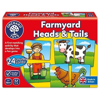 Játékok 2 éves kortól - Orchard-Toys-Joc-educativ-asociere-Prietenii-De-La-Ferma-Farmyard-Heads-Tails