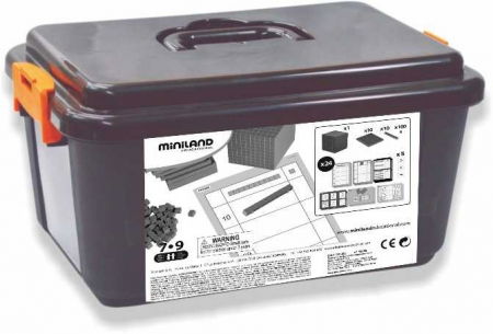 Számos játékok - Miniland-Joc-educativ-Baza-10-Set-121-piese-la-cutie-Miniland