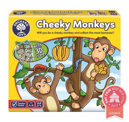 Óvodai anyagok - Orchard-Toys-Joc-educativ-Cheeky-Monkeys