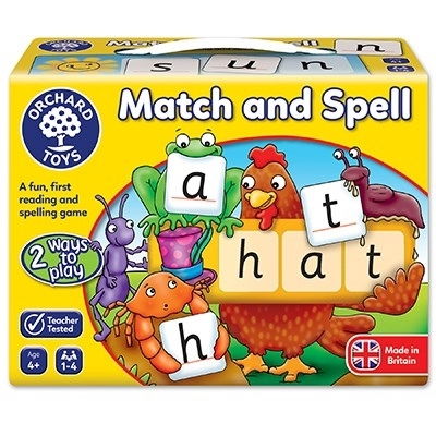 Betűs játékok - Orchard-Toys-Joc-educativ-in-limba-engleza-Potriveste-si-formeaza-cuvinte-MATCH-AND-SPELL