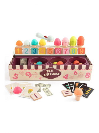 Baba ajándékok - Topbright-Joc-educativ-Inghetata-colorata