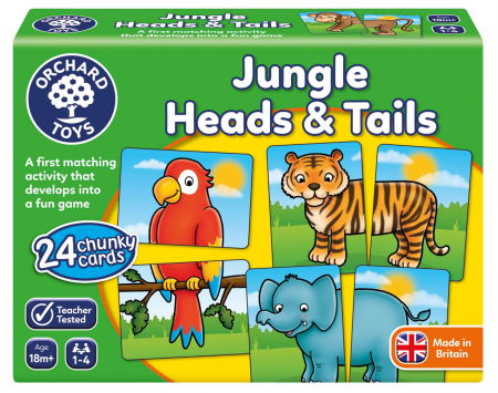 Jocuri de societate - Orchard-Toys-Joc-educativ-Jungla-Jungle-Heads-Tails