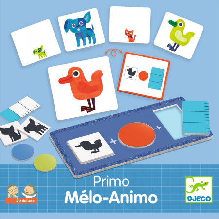 Memóriajátékok - Djeco Joc educativ Primo Melo-Animo Djeco