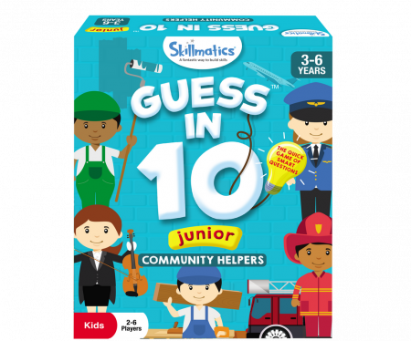 Társasjátékok - Skillmatics Joc Ghiceste din 10 Junior - Meserii