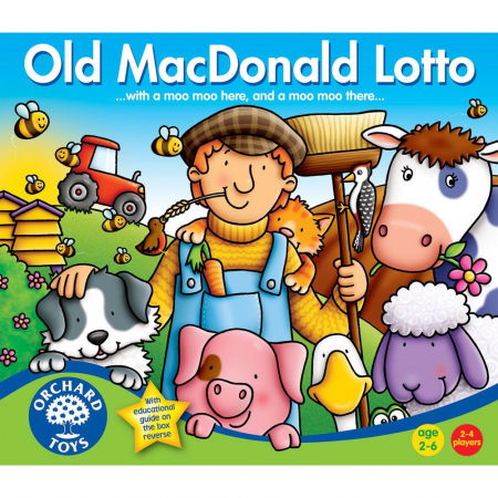 Memóriajátékok - Orchard-Toys-Joc-lotto-Ferma-lui-Old-Macdonald