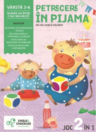 Játékok 3 éves kortól - Chalk-and-Chuckles-Joc-Petrecere-in-pijama