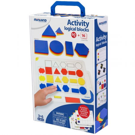 Black Friday játékok - Miniland-Jocul-formelor-geometrice