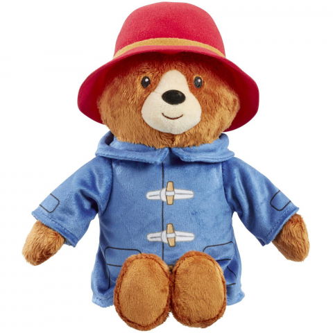 Játékok 1-3 éveseknek - Jucarie de plus cu sunete Ursuletul Paddington in Peru, 22 cm (asezat)