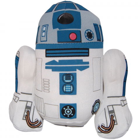 Jucarii 0-1 ani - Jucarie din material textil, Star Wars R2D2, 20 cm
