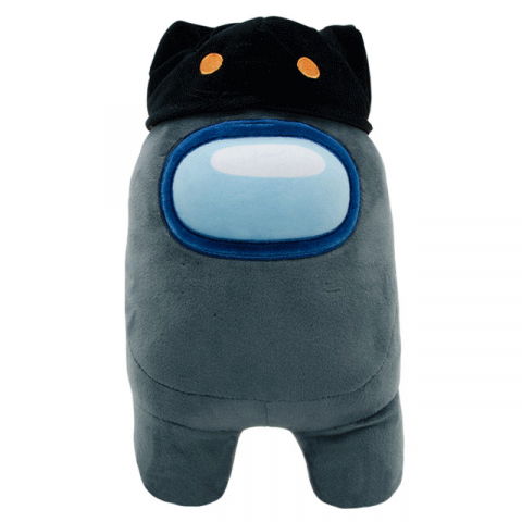 Jucarii 0-1 ani - Jucarie din plus Black, Among Us, 28 cm