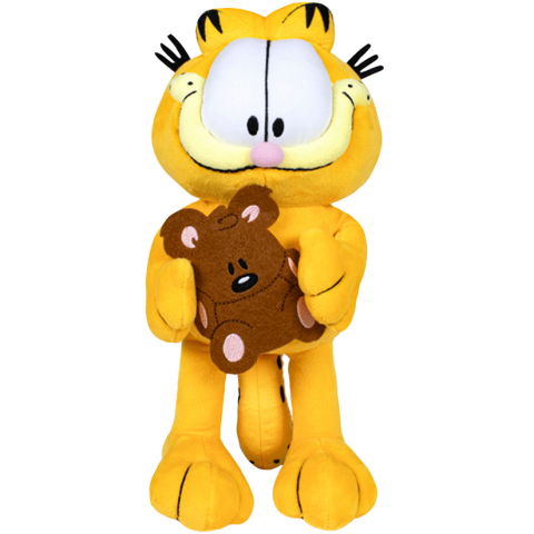 Jucarii 0-1 ani - Jucarie din plus Garfield cu Pooky, 30 cm