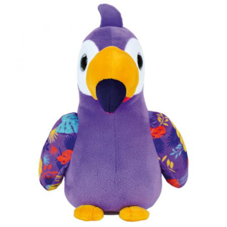 Top Branduri - Jemini-Jucarie Plus Jemini Papagal Vorbitor 20cm Mov