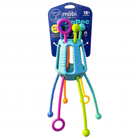 Top Branduri - Jucarie senzoriala de dezvoltare reflex prindere Zippee