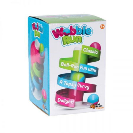 Baba játékok - Fat-Brain-Toys-Jucarie-Turnulet-cu-bile-Wobble-Run