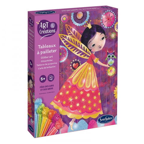 Jucarii Creativitate - Sentosphere Kit Creativ cu Sclipici Zane