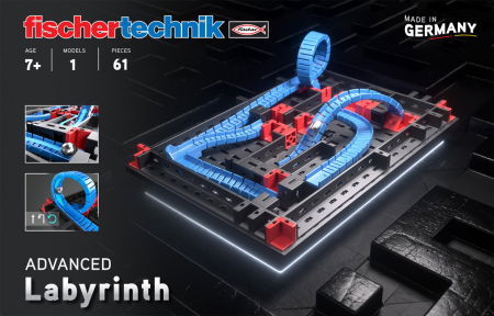 Építő készletek - Fischertechnik-Kit STEM Construieste si joaca Labirint Fischertechnik