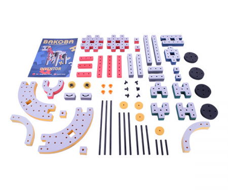 Építő készletek - Bakoba-Kit STEM Inventor, Bakoba