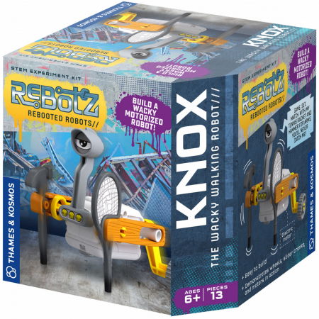 Ajándékok 7 éves gyerekeknek - Thames & Kosmos Kit STEM Robotul Knox