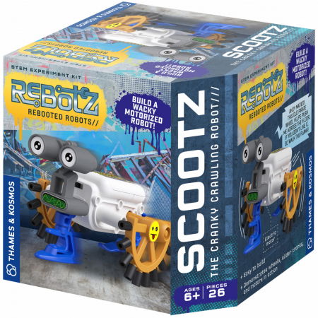 Cadou copii 8 ani - Thames & Kosmos Kit STEM Robotul Scootz