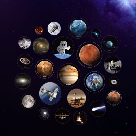 TopBright ScienceCan-Kit STEM Sistemul solar 3D cu proiector si redare vocala, TopBright [3]