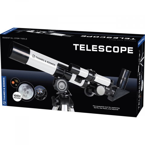 Ajándékok 8 éves gyerekeknek - Kit STEM Telescop 100x, Thames & Kosmos