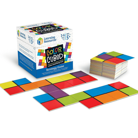 Játékok 4 éves kortól - Learning-Resources-Color-cubed-set-educativ-de-strategie