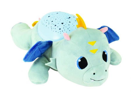 Wild Republic - Jemini-Lampa Muzicala De Plus Jemini  39cm Leon Dragonul