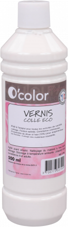 Kreativitást fejlesztő játékok - OColor-Lipici lac pe baza de apa, pentru hartie si carton, aspect satinat, 500 ml