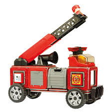 Óvodai anyagok - Clics-toys-Set-magnetic-Magformers-Uimitorul-set-cu-vehicule-de-interventie