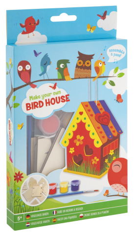 Ajándékok 5 éveseknek - Grafix-Mini casuta pasarilor cu inimioare