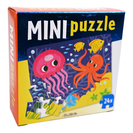 Promotii - WinsHolland-Mini puzzle de buzunar - animale marine