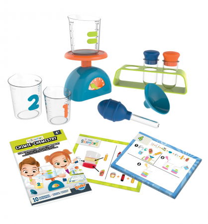 Ajándékok gyerekeknek - Buki France-Set Mini de Stiinta pentru copii - Chimie